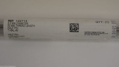 Smith&Nephew 122713 Half Pin 5.0mm x 50mm Thread